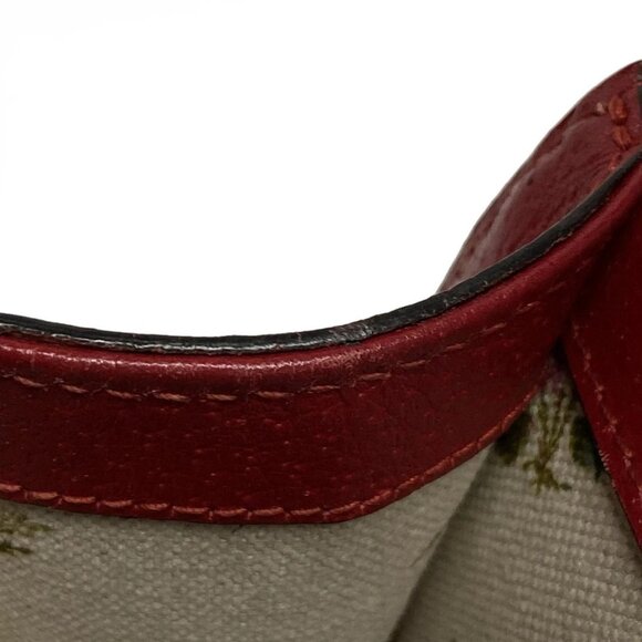 Auth GUCCI Dionysus 421970 Red Navy Leather Shoulder Bag - Picture 15 of 15